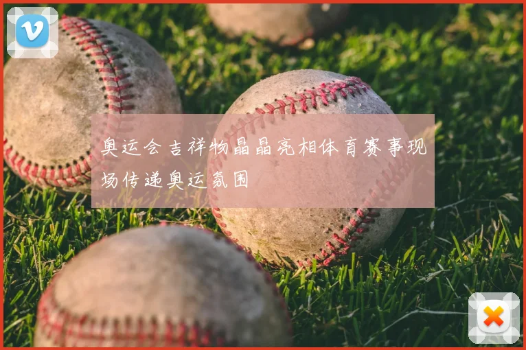 奥运会吉祥物晶晶亮相体育赛事现场传递奥运氛围
